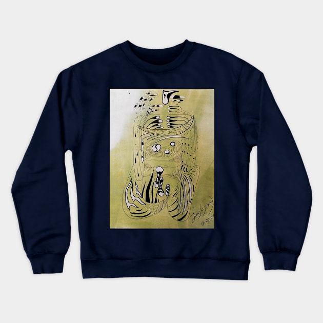 LA MUJER Crewneck Sweatshirt by JUANGOMY